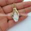 New Arrival Geometrical Shaped Howlite Pendant Necklace