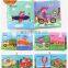 4 Styles Baby Toys Soft Cloth English Eriting Books Infant Educational Stroller Toy