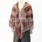 Inner Mongolia 2017 Wholesale Fashionable Women Winter Warm Jacquard Wool Square Scarf