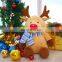 Custom Cute Plush Christmas Moose With Scarf 2018 NEW Kids Toy Stuffed Soft Plush Christmas Deer