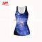 High Quality Wholesale Sublimation Printed Custom Running singlet