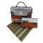 African Wax and Leather Handbag for Womenwax and matching handbag set b170802001