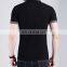 T-MT018 Front Pocket Cover Woven Splicing Polo Fine Workmanship Men's T-Shirt