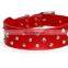 Wholesale custom leather dog collar