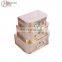 Wholesale Rose Golden Cardboard Suitcase for Gifts