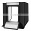 PULUZ 60cm Folding Portable 60W 2 x 1690LM 5500K White Light Photo Studio Shooting Tent Box Kit