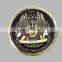 Factory low price Silver Military Challenge Coins with enamel logo