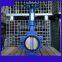 Vertical wheel DIN standard PN16 vertical gear lug butterlfy valve DN150
