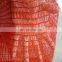 PE raschel mesh bag/Wholesale knitted raschel onion mesh bags for sale
