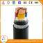 CE listed 0.6/1kv copper conductor armoured electric cable 4x25
