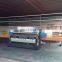Straight line glass beveling machine for tempered glass
