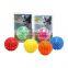 China manufacturer TPR dog chew toy luminous ball for pet dog teeth cleaning