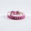 Factory Direct pu Suede Diamond Pet Collar Dog Collar