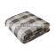 Grid printed quilt And Quilt 3-Piece Luxurious Home Goods Quilted Bedspread
