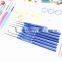 52pcs One Set Multi-color TPR Softed Handled Aluminum Corcheting Crochet Hook for Weave Craft