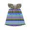 Wholesale High Quality Serape Mexican Dresses Leopard Print Dress For Girl wholesale cheap price