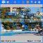 Water park Spiral slide aque slide fiberglass