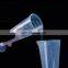 Laboratory Kitchen Plastic Polypropylene PP Cone Taper Measuring Beaker With Spout