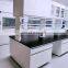 Laboratory furniture table with shelves c-frame lab workbench for hospital