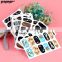 Skull Rose Nail Sticker Water Decal Halloween Pop Black Jewelry Full Cover Nail Sticker