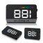 GPS HUD 5.5 inch head up display hud gps tracker led obd ii hud for car or bus with speed alarm