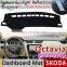 for Skoda Octavia 3 A7 MK3 5E 2014~2019 Anti-Slip Mat Dashboard Cover Pad Sunshade Dashmat Dash Accessories 2015 2016 2017 2018