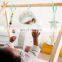 3 Hanging Sensory Toys Natural Wood  Wooden Baby Play Gym gift