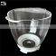 CNC machining transparent PMMA prototyping/ clear PMMA model manufacturing service/ OEM acrylic parts