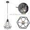 Nordic Pendant Lights Modern Industrial Vintage Iron Art Cage Hanging Ceiling Lamp E26 E27 LED Bulb