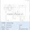 Terminal Metal Parts With Solder Pins AO-12,4J-N10 Rated Current 50A