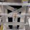 Semi-auto two colors rotary beer plastic crate basket pad printing machine