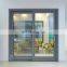 139 series thermal break aluminum frame glass sliding door with 304 stainless steel mosquito mesh