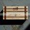 2 Wine Bottle Travel Storage Box Carrying Display Case