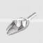 Factory Direct restaurant kit metal ice cube scoop container kitchen stainless steel bar ice shovel
