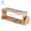 Bamboo Wood Coffee Dripper Double Stand Pour Over Coffee Stand PourOver Drip Holder