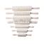 Silicone Gel Rolling Pin Baking Tool White Color Dot Silica Gel flour Stick Roller Rolling Stick