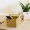 100% Eco-friendly Sea Grass Square Rectangle Napkin Holder Woven Tissue Box