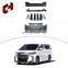 CH Fast Shipping Factories Larynx Fog Lamp Fender Side Skirt Body Kit For Modellista Kit For Toyota Alphard 18