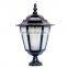 Outdoor fence pier mount post lights garden decorative gate pillars park light