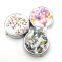 Non Toxic Round Shape Divided Travel Friendly Personalised Pill Dispenser Box