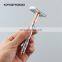 Mens Straight Blades Safety Razor Brass Stainless Steel Double Edge Shaving Razor