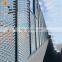 Outdoor protecting expanded metal security fence