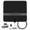 50 Miles Amplified HDTV Digital Indoor UHF Antenna with Coax Cable