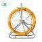 14mm 100m Fiberglass snake duct rodder/Cable conduit rod