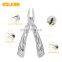 Outdoor Multi-function Knife Pliers all Stainless Steel Folding Pliers Sandblasting Process Handle Household Collection Tool Set