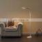 Modern simple minimalist standing floor light black standard led night standing stand lamps dimmable