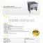 stainless steel semiautomatic fryer machinery with double fried area