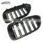 G30 F90 Pre Carbon Fiber Front Bumper Grill Double Line Kidney Front Grille For BMW 5 Series G30 F90 M5 Pre