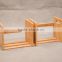 Bamboo movable book stand