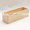 high quality eco-friend pine wooden storage box wholesale without lid